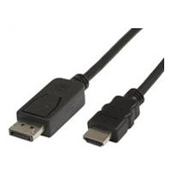 Disney MicroConnect DP-HDMI-200 Câble HDMI 2 m Noir