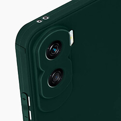 Acheter Avizar Coque pour Honor 90 Lite Silicone Soft Touch Mate Anti-trace vert foncé