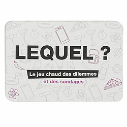 Paris Prix Jeu de 50 Cartes Dilemme 9cm Blanc & Noir