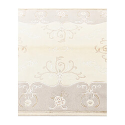 Vidal Tapis de laine 185x122 beige Darya pas cher