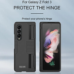 Coque en TPU anti-empreintes digitales bleu pour votre Samsung Galaxy Z Fold3 5G