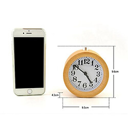 Acheter Wewoo Réveils Étudiant créatif chevet horloge led personnalité muette snooze petit réveil