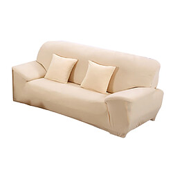 Spandex stretch canapé 2 places canapé lit housse couvre-housse beige