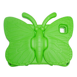 Coque en TPU avec béquille en forme de papillon, antichoc, EVA vert pour votre Samsung Galaxy Tab A7 10.4 (2020)