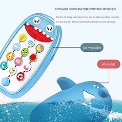 Bébé Requin Jouet De Dentition Pour Téléphone Portable Play & Learn Bleu électrique pas cher