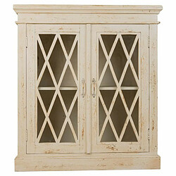 Acheter Meuble d'Entrée Alexandra House Living Blanc verre Fer Bois de manguier 40 x 100 x 90 cm