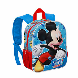 Avis Cartable 3D Mickey Mouse Karactermania Bleu 26 x 11 x 31 cm