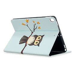 Acheter Etui en PU impression de motifs avec support hibou pour votre Apple iPad 10.2 (2019)