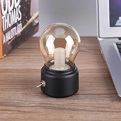 Avis Universal Créatif rétro lumineux USB rechargeable LED lampe de bureau économie d'énergie lampe décorative table de chevet lampe (É » ²)