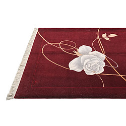 Acheter Vidal Tapis de laine 203x152 rouge Darya