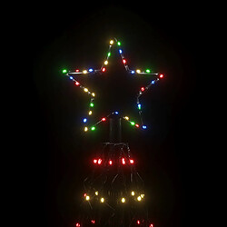 Acheter vidaXL Arbre de Noël cône 1400 LED Colorées 160x500 cm