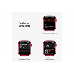 Montre connectée APPLE WATCH S7 CELL ALU 45 RED SPORT pas cher