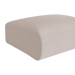 Acheter Vente-Unique Pouf en tissu chiné beige POGNI de Maison Céphy