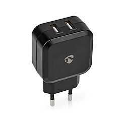 NEDIS Chargeur secteur 2 sorties USB-A 24W