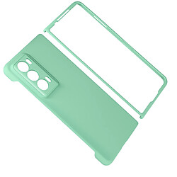 Avizar Coque pour Honor Magic V2 Rigide Fin Soft Touch Caméra Protégée Vert Pâle