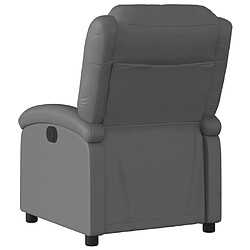 Acheter Maison Chic Fauteuil Relax pour salon, Fauteuil de massage inclinable électrique gris similicuir -GKD73041