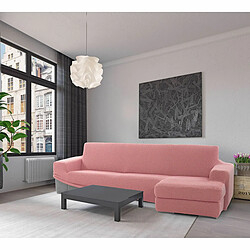 Avis Chaise longue avec bras droit court Sofaskins NIAGARA 210 - 340 cm - Rose clair