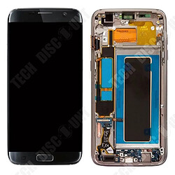 Avis Tech Discount TD® Convient pour l'affichage de l'écran LCD Samsung Galaxy S7 bord SM-G935F courbé assemblage avec cadre