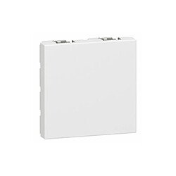 obturateur 2 modules blanc legrand mosaic