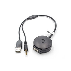 vhbw adaptateur audio USB bluetooth pour BMW 3er Coupé dès 09/2006, BMW 3er Cabrio dès 03/2007