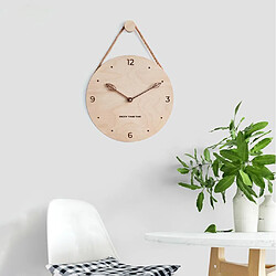 Acheter Horloge Murale à Suspendre En Bois De 12 "Face En Bois Pour Le Salon Style 1