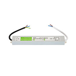 Avis Ledkia Bloc d'Alimentation Étanche 24V DC 50W 2A IP67