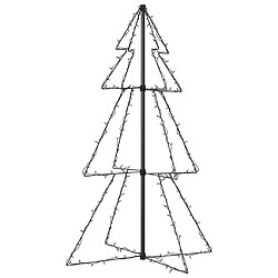 Acheter vidaXL Arbre de Noël cône 160 LED d'intérieur/d'extérieur 78x120 cm