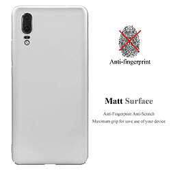 Avis Cadorabo Coque Huawei P20 Etui en Argent