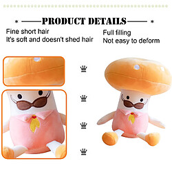 Universal Doux champignon mignon dessin animé peluche couette oreiller poupée avec oreiller poupée 40 cm | Oreiller de luxe pas cher