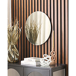 Beliani Miroir AGEN 50 cm Argenté