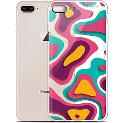 Caseink Coque arrière Apple iPhone 7/8 Plus (4.7 ) Gel HD [ Nouvelle Collection - Souple - Antichoc - Imprimé en France] Popings