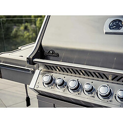 Avis Barbecue à gaz Prestige Pro 665 SIB inox 5 brûleurs + Sizzle Zone + brûleur arrière + fumoir / Napoleon