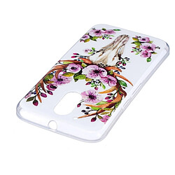 Acheter Wewoo Coque pour Motorola Motocyclette G4 Noctilucent Sika Deer Pattern IMD Workmanship Soft TPU Retour Housse