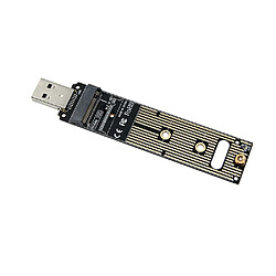 Prise en charge de la carte de convertisseur de carte adaptateur mobile M.2 NVME vers USB3.0 Interface M.2 PCIE (clé M) SSD NVME n100 pas cher