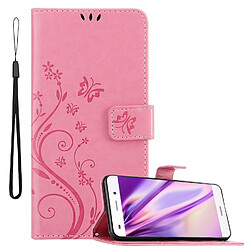 Cadorabo Coque Huawei P8 LITE 2015 Etui en Rose