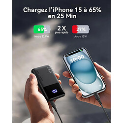 Avis SANAG Batterie Externe, Ultra Petit 22.5W 10000Mah Power Bank, Batterie Portable Usb C Input & Output Pd3.0 Qc4.0 Charge Rapide Powerbank Compatible Avec Iphone 16 15 14 13 Pro Mini Samsung Ipad