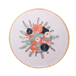 Kits De Couture Bricolage Artisanat Au Point De Croix Avec Motif De Fleurs Spring-Flower_2