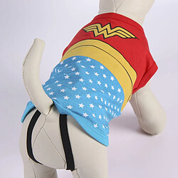 T-shirt pour Chien Wonder Woman XS