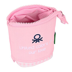 Avis Trousse Gobelet Benetton Vichy Rose (8 x 19 x 6 cm)