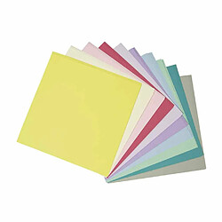 Rayher 100 Feuilles pour origami couleur pastel 20 x 20 cm