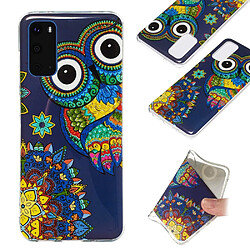 Coque en TPU noctilucent imd motif de hibou pour votre Samsung Galaxy S20