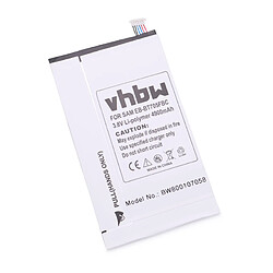 vhbw Li-Polymer batterie 4900mAh (3.8V) pour tablette Netbook Pad Samsung Galaxy Tab SM-T707A, SM-T707D, SM-T707V comme EB-BT705FBC.