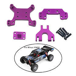 Acheter Pièce De Mise à Niveau De Jeu De Tour De Choc Avant Et Arrière Pour Voiture Télécommandée 1/12 Wltoys Violet