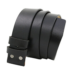 2 Pièces Sangle de Ceinture En Cuir 1.5 `` (38mm) Large Ceinture Sans Boucle pas cher