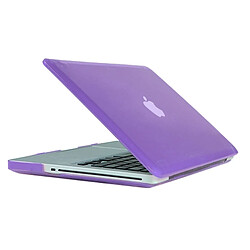 Wewoo Housse Étui Violet pour Macbook Pro 13,3 pouces A1278 Crystal Hard Case de protection