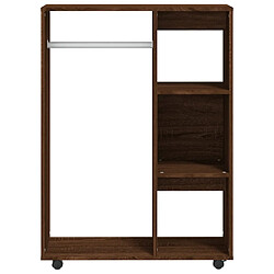 Acheter vidaXL Garde-robe Chêne marron 80x40x110 cm Bois d'ingénierie