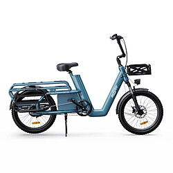 Vélo Électrique ONESPORT OT01 - Moteur 650W Batterie 48V27AH Roues de 20 Pouces Freins à Disque Hydraulique - Bleu