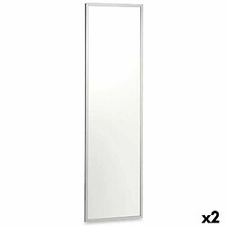 Gift Decor Miroir mural Argenté Bois MDF 40 x 142,5 x 3 cm (2 Unités)