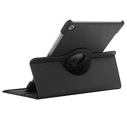 Avis Wewoo Housse Étui noir pour Huawei MediaPad M5 10.8 pouces Litchi Texture PU en cuir avec support rotatif et fonction de veille / réveil