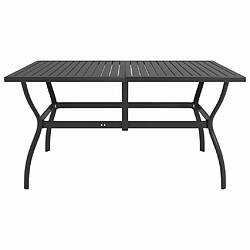 Acheter Salle à dîner de jardin 7 pcs,Table et chaise à manger Textilène et acier -MN30265